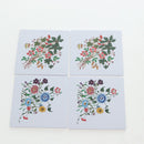 GUCCI Flora Coaster Set White Auth 196229M-14