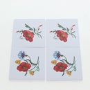 GUCCI Flora Coaster Set White Auth 196229M-18