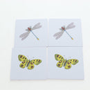 GUCCI Flora Coaster Set White Auth 196229M-4