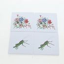 GUCCI Flora Coaster Set White Auth 196229M-8