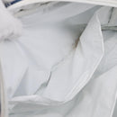 Christian Dior Trotter Canvas Hand Bag pile Blue Auth 196236A-20