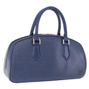 LOUIS VUITTON Epi jasmine Hand Bag Myrtille M5278G LV Auth 196239-1