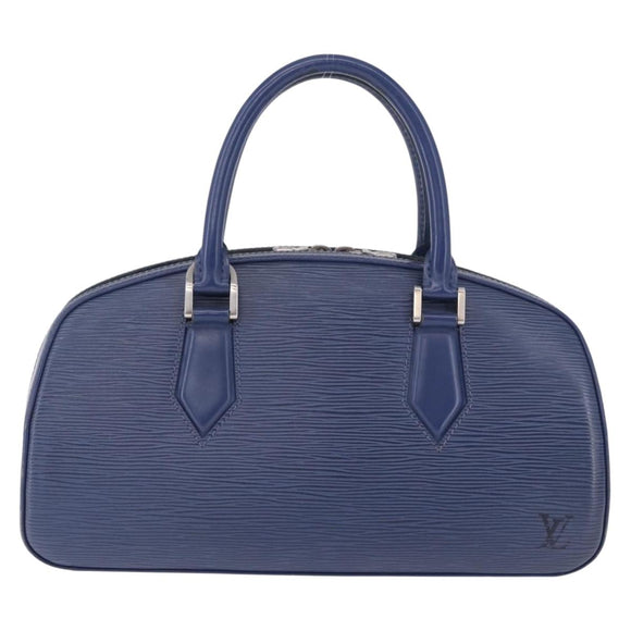 LOUIS VUITTON Epi jasmine Hand Bag Myrtille M5278G LV Auth 196239