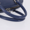 LOUIS VUITTON Epi jasmine Hand Bag Myrtille M5278G LV Auth 196239-9