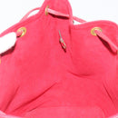 LOUIS VUITTON Epi Petit Noe Shoulder Bag Red M44107 LV Auth 196245-18
