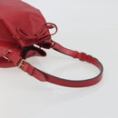 LOUIS VUITTON Epi Petit Noe Shoulder Bag Red M44107 LV Auth 196245-7
