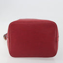 LOUIS VUITTON Epi Petit Noe Shoulder Bag Red M44107 LV Auth 196245-5