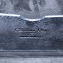 Christian Dior Lockbox Zodiac Bag Leather 2017 limited Black Gold Auth 196246M-23