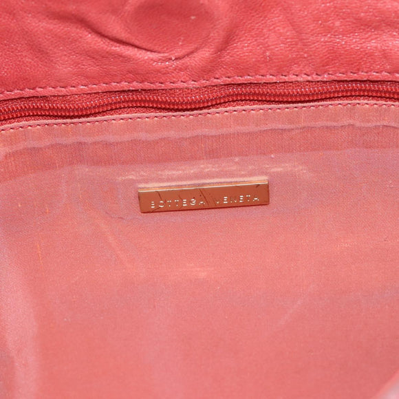 BOTTEGA VENETA INTRECCIATO Tote Bag Leather Pink Auth 196248A