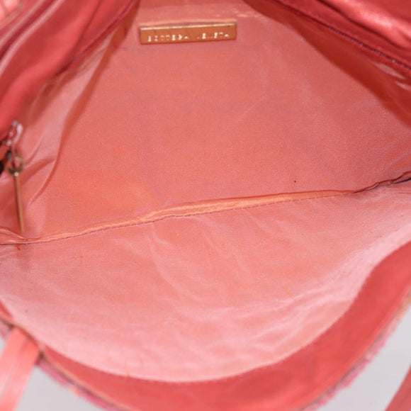 BOTTEGA VENETA INTRECCIATO Tote Bag Leather Pink Auth 196248A