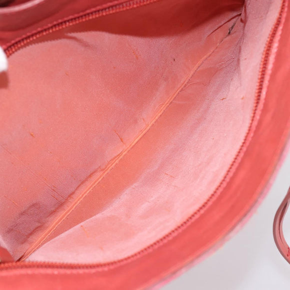 BOTTEGA VENETA INTRECCIATO Tote Bag Leather Pink Auth 196248A