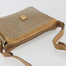 CELINE Macadam Canvas Shoulder Bag PVC Beige Gold Auth 196251-6