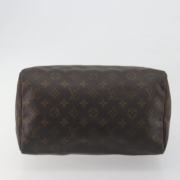 LOUIS VUITTON Monogram Speedy 30 Hand Bag M41526 LV Auth 196255