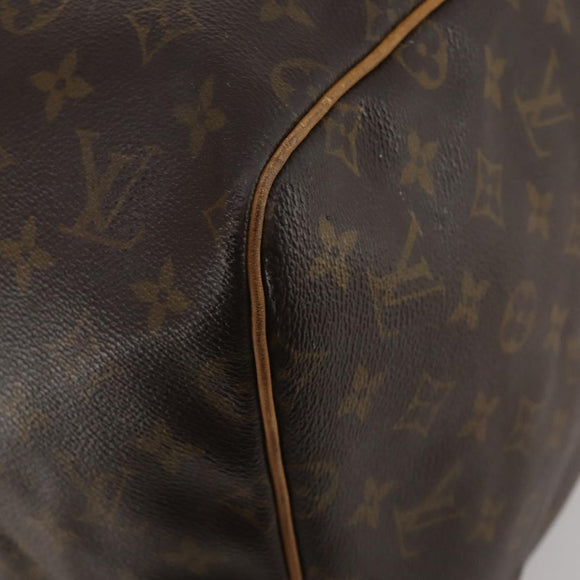 LOUIS VUITTON Monogram Keepall 55 Boston Bag M41424 LV Auth 196259