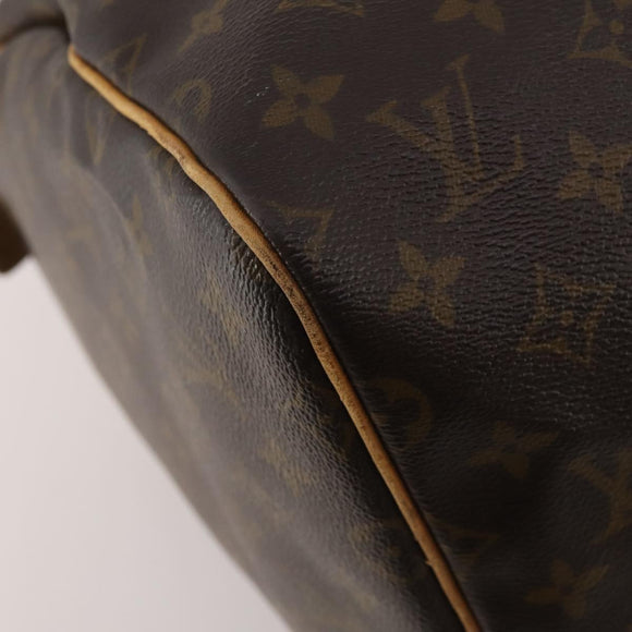 LOUIS VUITTON Monogram Keepall 55 Boston Bag M41424 LV Auth 196259
