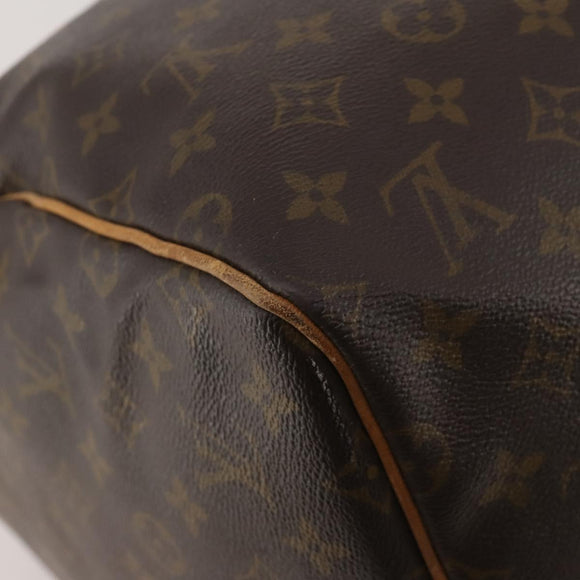 LOUIS VUITTON Monogram Keepall 55 Boston Bag M41424 LV Auth 196259