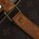 LOUIS VUITTON Monogram Keepall 55 Boston Bag M41424 LV Auth 196259-18