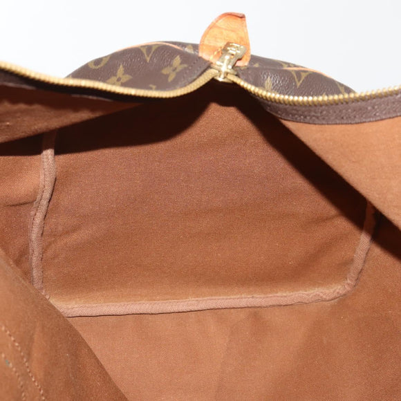 LOUIS VUITTON Monogram Keepall 55 Boston Bag M41424 LV Auth 196259