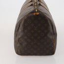 LOUIS VUITTON Monogram Keepall 55 Boston Bag M41424 LV Auth 196259-3