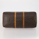 LOUIS VUITTON Monogram Keepall 55 Boston Bag M41424 LV Auth 196259-5
