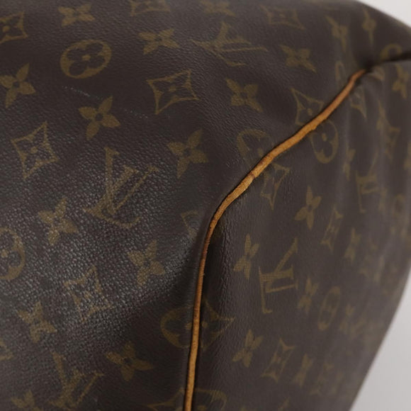 LOUIS VUITTON Monogram Keepall 55 Boston Bag M41424 LV Auth 196261