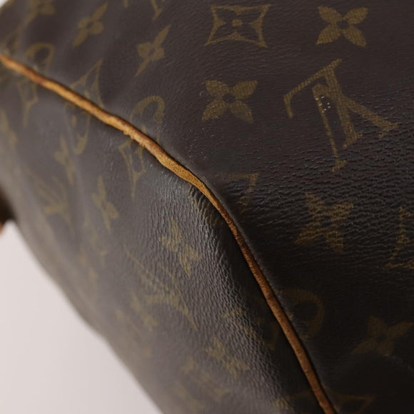 LOUIS VUITTON Monogram Keepall 55 Boston Bag M41424 LV Auth 196261