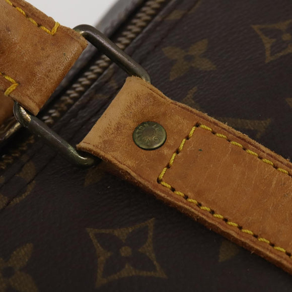 LOUIS VUITTON Monogram Keepall 55 Boston Bag M41424 LV Auth 196261