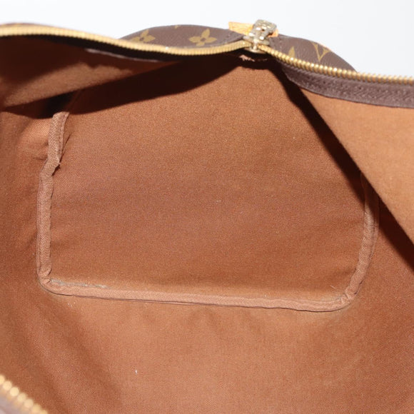LOUIS VUITTON Monogram Keepall 55 Boston Bag M41424 LV Auth 196261