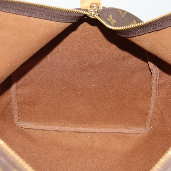 LOUIS VUITTON Monogram Keepall 55 Boston Bag M41424 LV Auth 196261