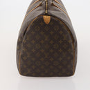 LOUIS VUITTON Monogram Keepall 55 Boston Bag M41424 LV Auth 196261-4
