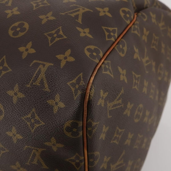 LOUIS VUITTON Monogram Keepall 55 Boston Bag M41424 LV Auth 196262A
