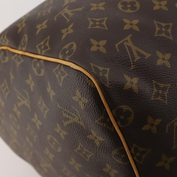 LOUIS VUITTON Monogram Keepall 55 Boston Bag M41424 LV Auth 196262A