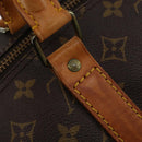 LOUIS VUITTON Monogram Keepall 55 Boston Bag M41424 LV Auth 196262A-14