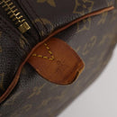 LOUIS VUITTON Monogram Keepall 55 Boston Bag M41424 LV Auth 196262A-15