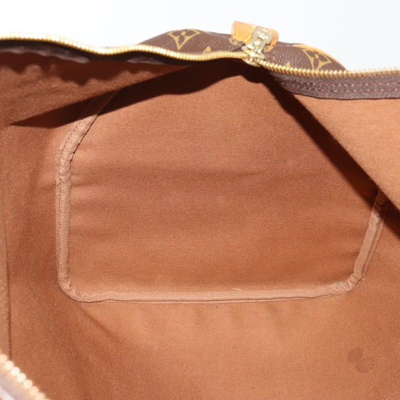 LOUIS VUITTON Monogram Keepall 55 Boston Bag M41424 LV Auth 196262A