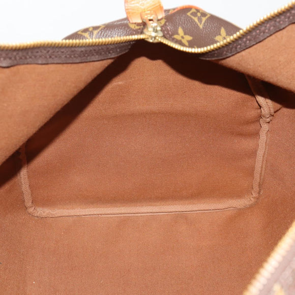 LOUIS VUITTON Monogram Keepall 55 Boston Bag M41424 LV Auth 196262A