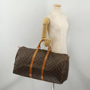 LOUIS VUITTON Monogram Keepall 55 Boston Bag M41424 LV Auth 196262A-21