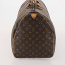 LOUIS VUITTON Monogram Keepall 55 Boston Bag M41424 LV Auth 196262A-4