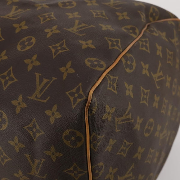 LOUIS VUITTON Monogram Keepall 55 Boston Bag M41424 LV Auth 196263A