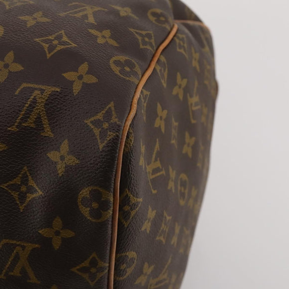LOUIS VUITTON Monogram Keepall 55 Boston Bag M41424 LV Auth 196263A
