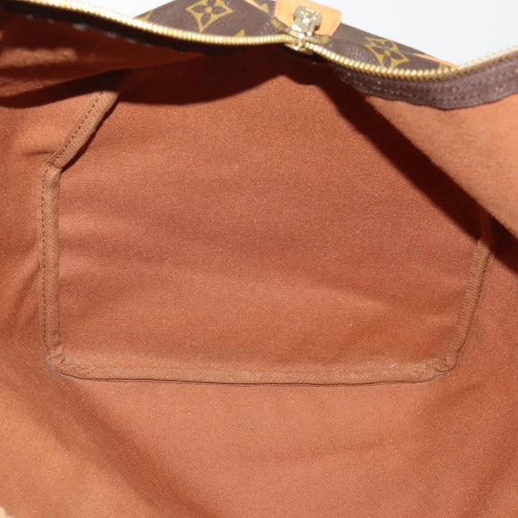 LOUIS VUITTON Monogram Keepall 55 Boston Bag M41424 LV Auth 196263A