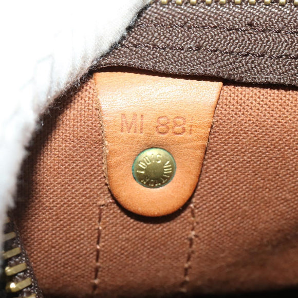 LOUIS VUITTON Monogram Keepall 55 Boston Bag M41424 LV Auth 196263A