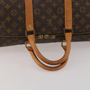 LOUIS VUITTON Monogram Keepall 55 Boston Bag M41424 LV Auth 196263A-7