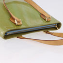 LOUIS VUITTON Monogram Vernis Houston Hand Bag Baby Blue M91005 LV Auth 196264-7