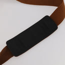 MCM Logogram Vicetos Mini Boston Bag PVC Leather 2way Brown Gold Auth 196266A-14