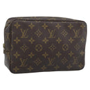 LOUIS VUITTON Monogram Trousse Toilette 23 Clutch Bag M47524 LV Auth 196267-1