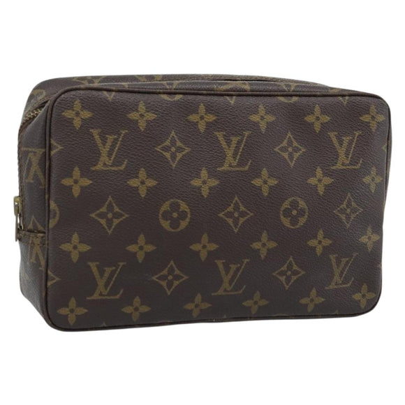 LOUIS VUITTON Monogram Trousse Toilette 23 Clutch Bag M47524 LV Auth 196267