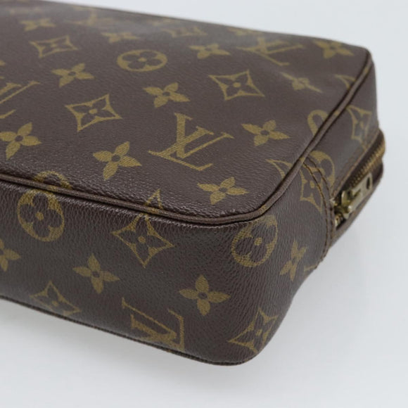 LOUIS VUITTON Monogram Trousse Toilette 23 Clutch Bag M47524 LV Auth 196267