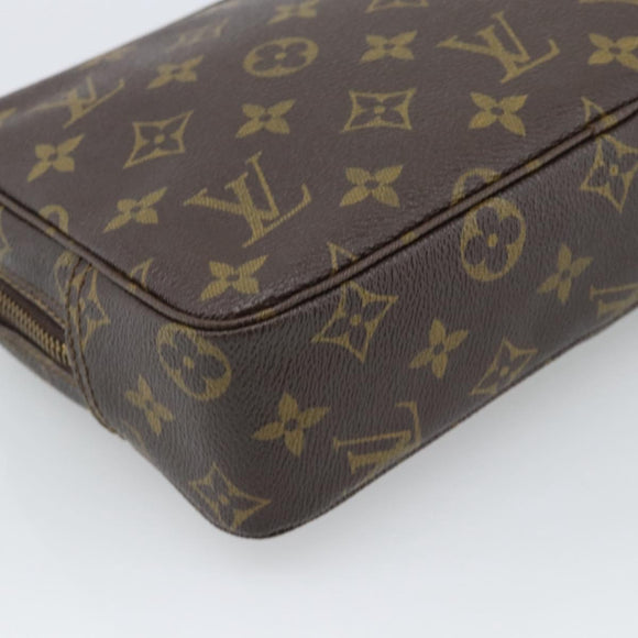 LOUIS VUITTON Monogram Trousse Toilette 23 Clutch Bag M47524 LV Auth 196267