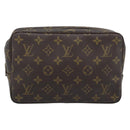 LOUIS VUITTON Monogram Trousse Toilette 23 Clutch Bag M47524 LV Auth 196267-13